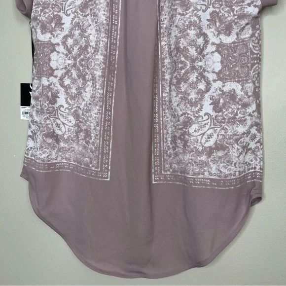 SIMPLY VERA VERAWANG SHORT SLEEVE POPOVER SIZE X-SMALL - Picture 3 of 9